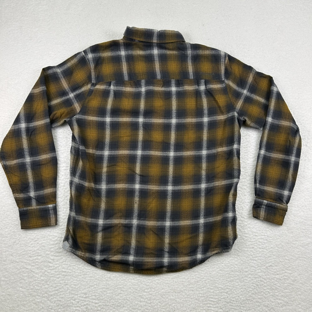 Marmot‎ Shirt Mens Medium Flannel Button-Up Plaid Workwear Outdoor - Picture 9 of 15